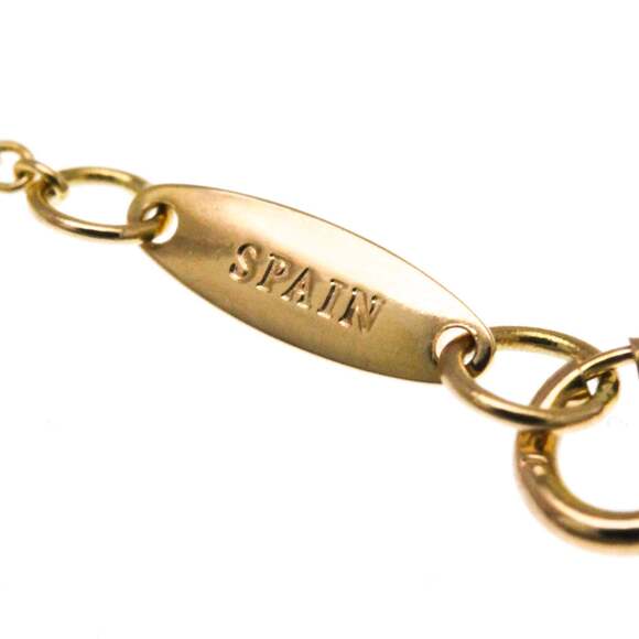 TIFFANY 18k Gold Diamond Charm Bracelet - Picture 8 of 14